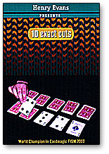 10 Exact Cuts (BLUE) Henry Evans - magic tricks