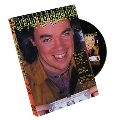Mindbogglers Vol 3 by Dan Harlan – DVD - magic tricks