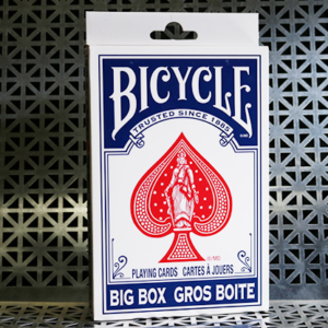 Big Bicycle Cards (Jumbo Bicycle Cards, Blue) - magic tricks