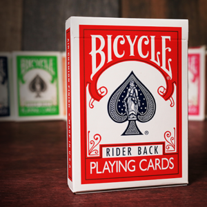 Bicycle Playing Cards Poker (Red) by US Playing Card Co - magic tricks