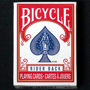 Mini Bicycle Cards (Red) - magic tricks