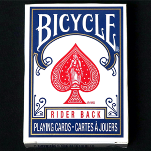 Mini Bicycle Cards (Blue) - magic tricks