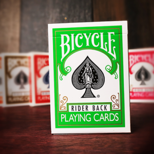 Bicycle Green Playing Cards  by US Playing Card Co - magic tricks