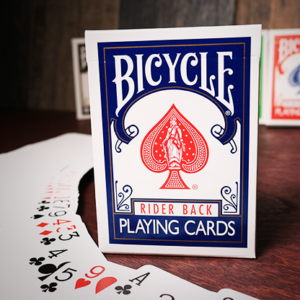 Bicycle Playing Cards Poker (Blue) by US Playing Card Co - magic tricks