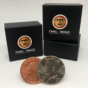 Scotch and Soda Magnetic Mexican Coin (D0052) by Tango -Trick - magic tricks