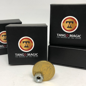 Magnetic Coin Strong Magnet 50 cents Euro (E0019) by Tango – Trick - magic tricks