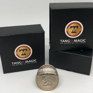Stretched Coin Quarter Dollar by Tango- (D0095) - magic tricks