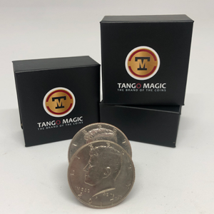 Slippery Expanded Shell (Half Dollar) by Tango-Trick (D0091) - magic tricks