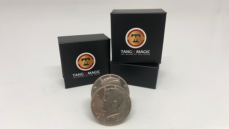 Slippery Expanded Shell (Half Dollar) by Tango-Trick (D0091) - magic tricks