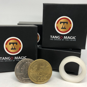 Euro-Dollar Scotch And Soda (50 Cent Euro and Quarter Dollar)(ED001) by Tango-Trick - magic tricks