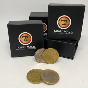 Euro-Dollar Silver/Copper/Brass Transposition (ED005) by Tango- Trick - magic tricks