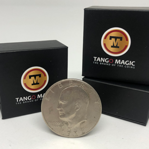 Steel Core Coin Eisenhower US Dollar (D0028) by Tango -Trick - magic tricks