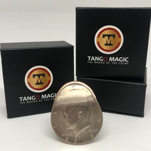 Stretched Coin – Half Dollar by Tango – Trick (D0096) - magic tricks