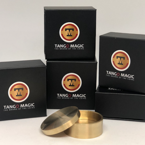 Okito Box Half Dollar (w/online instructions) (B0005) by Tango Magic – Trick - magic tricks
