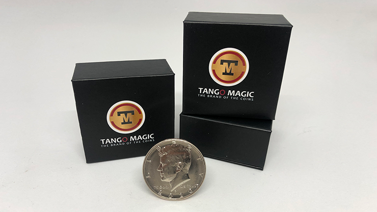 Steel Core Coin US Half Dollar by Tango -Trick (D0029) - magic tricks