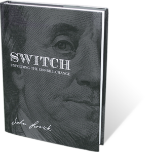 SWITCH – Unfolding The $100 Bill Change by John Lovick – Book - magic tricks