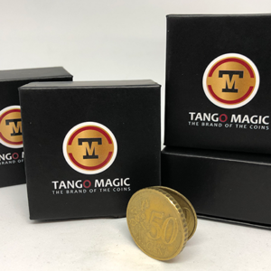 Flipper Coin 50 Cent Euro (E0035) by Tango – Trick - magic tricks
