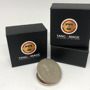Super Expanded Shell Half Dollar tail by Tango -Trick (D0082) - magic tricks