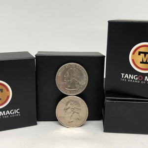 Balancing Coin (Quarter Dollar)(D0066) by Tango Magic – Trick - magic tricks