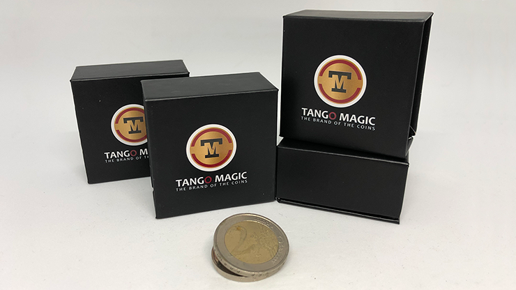 Expanded Shell Coin – (2 Euro, Steel Back) by Tango Magic – Trick (E0065) - magic tricks
