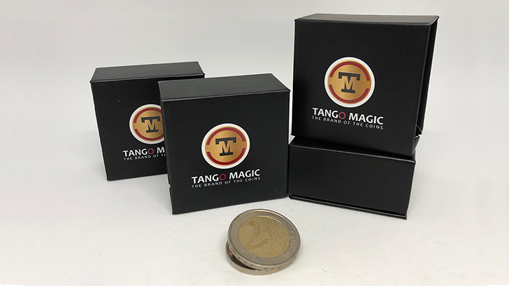 Folding Coin – 2 Euros (Traditional) by Tango Magic – Trick (E0064) - magic tricks