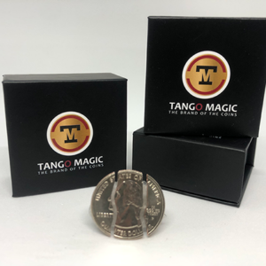 Folding Quarter Internal System (D0023) by Tango – Trick (D0023) - magic tricks