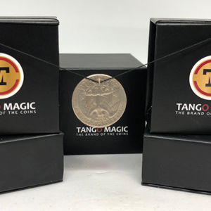 Hooked Coin Quarter by Tango – Trick (D0065) - magic tricks