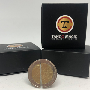Folding Coin (E0038) (50 Cent Euro, Internal System) by Tango – Trick - magic tricks