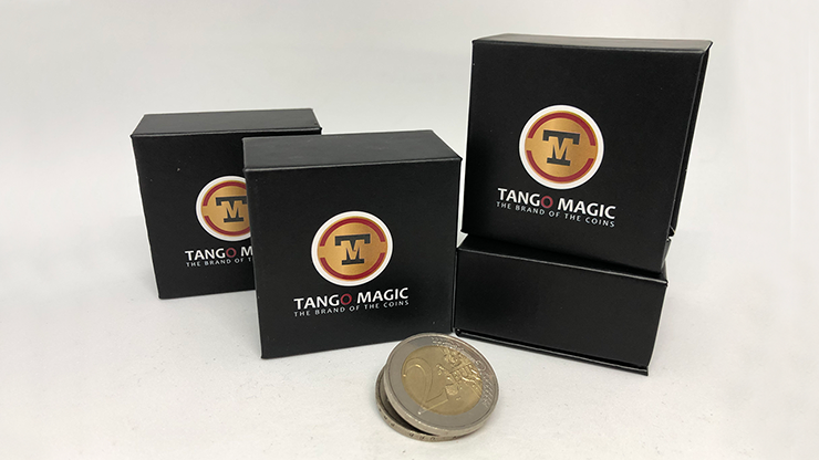 Expanded 2 Euro Shell by Tango – Trick (E0001) - magic tricks