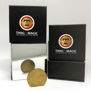 Double Sided Coin (50 cent Euro) (E0025) by Tango – Trick - magic tricks