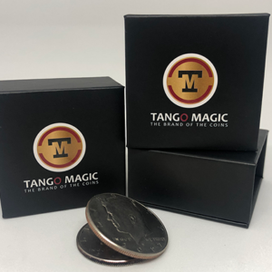 Expanded Shell Coin (Half Dollar) (D0007)(Steel Back) by Tango Magic – Trick - magic tricks
