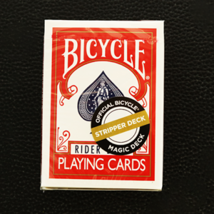 Stripper Deck Bicycle (Red) by US Playing Card - magic tricks