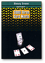 3 Card Monte 2000 by Henry Evans – Trick - magic tricks