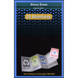 3D Advertising by Henry Evans – Trick - magic tricks