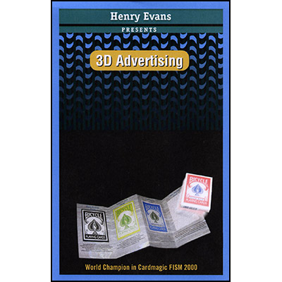 3D Advertising by Henry Evans – Trick - magic tricks
