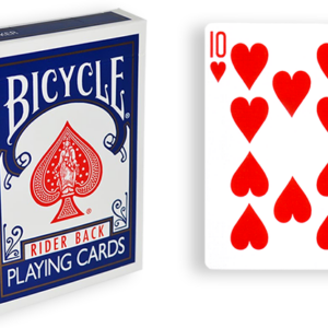 Blue One Way Forcing Deck (10h) - magic tricks