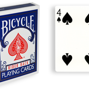 Blue One Way Forcing Deck (4s) - magic tricks