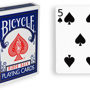 Blue One Way Forcing Deck (5s) - magic tricks