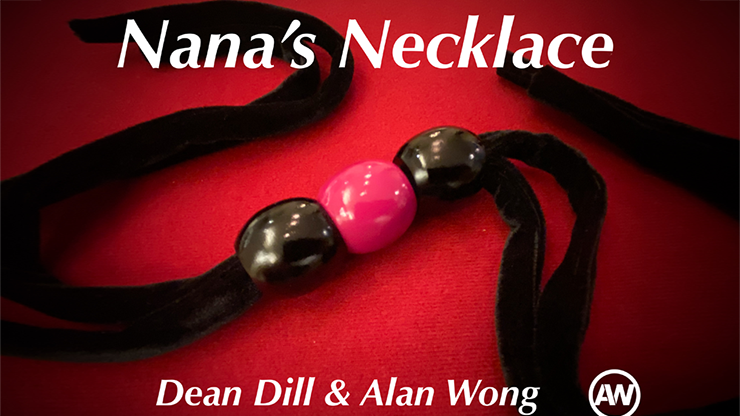 Nana’s Necklace (Black) by Dean Dill and Alan Wong - magic tricks