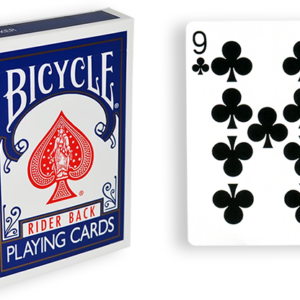 Blue One Way Forcing Deck (9c) - magic tricks