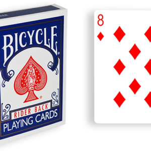 Blue One Way Forcing Deck (8d) - magic tricks