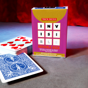 Invisible Deck Bicycle (Blue) - magic tricks