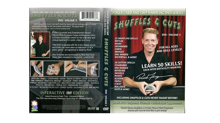 Shuffles & Cuts – by Rich Ferguson – DVD - magic tricks