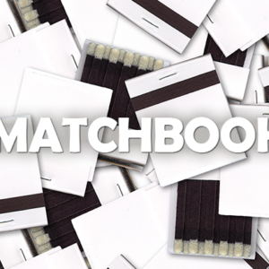 White matchbooks (Box of 50) - magic tricks