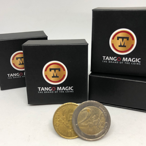 Magnetic Scotch and Soda 2 Euro and 50 cent Euro by Tango -Trick (E0077) - magic tricks