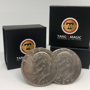 Tango Ultimate Coin (T.U.C)(D0109) Eisenhower Dollar with Online Instructions by Tango – Trick - magic tricks