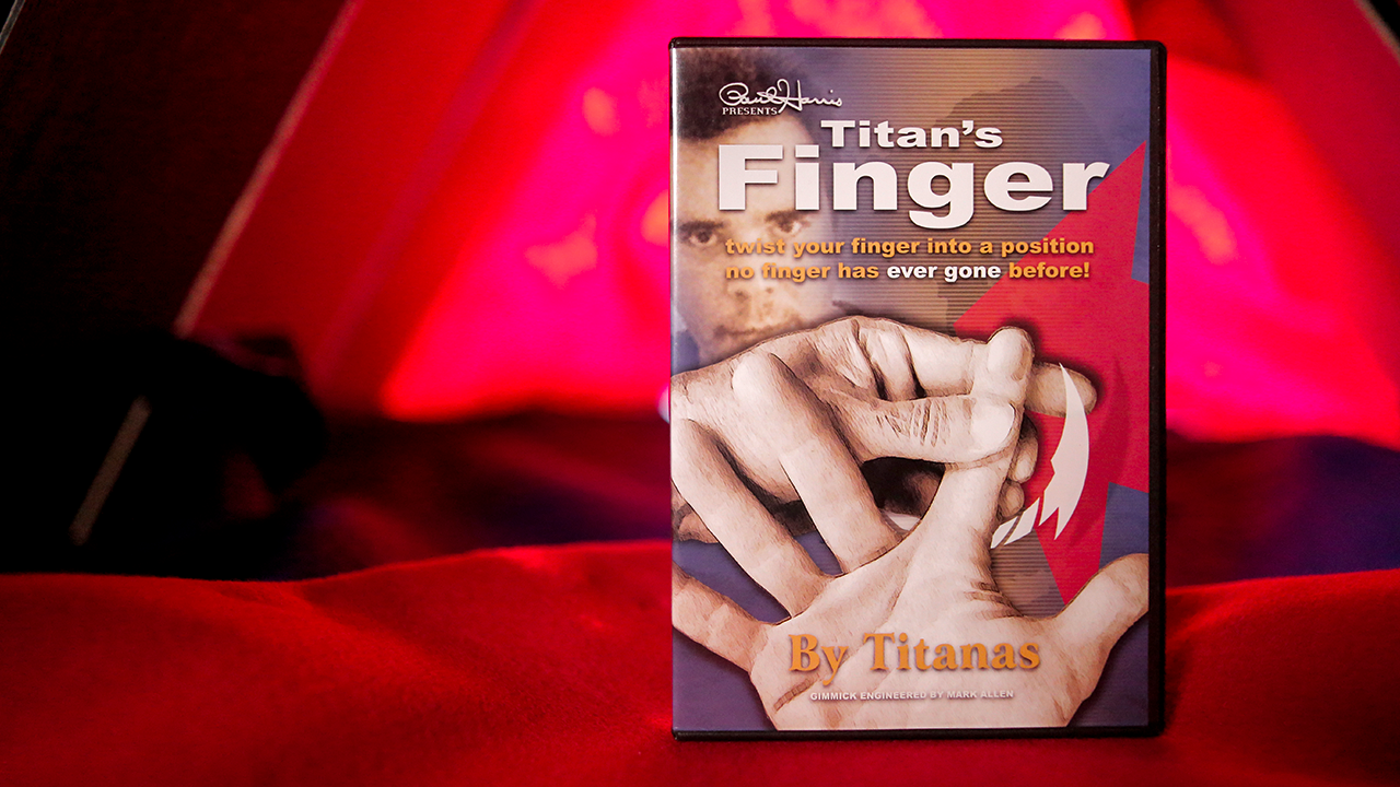 Paul Harris Presents Titan’s Finger (Twist) by Titanas – DVD - magic tricks