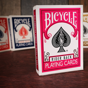 Bicycle Fuchsia Playing Cards by US Playing Card Co - magic tricks