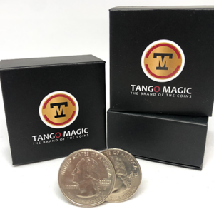 Tango Ultimate Coin (T.U.C) Quarter Dollar(D0116) with Online Instructions by Tango – Trick - magic tricks