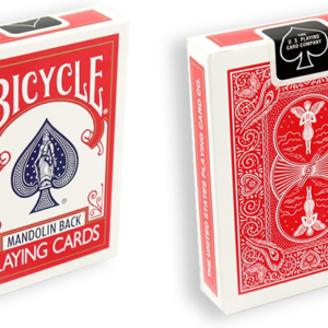 Bicycle Playing Cards 809 Mandolin Red by USPCC - magic tricks